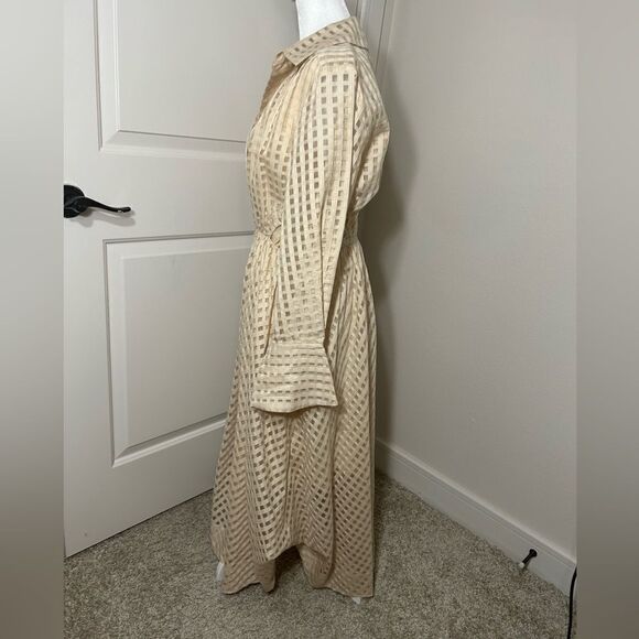 Jonathan Simkhai Allie Cotton and Silk Shirt Dress - Picture 3 of 7